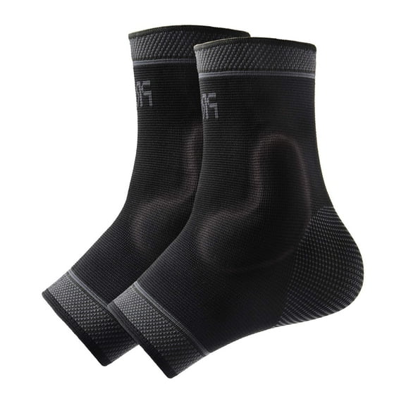 Protle Foot Socks Ankle Brace with Silicone Gel, Black