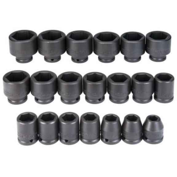 Proto 3/4In Drive 6Pt Impact Socket Set 20Pc