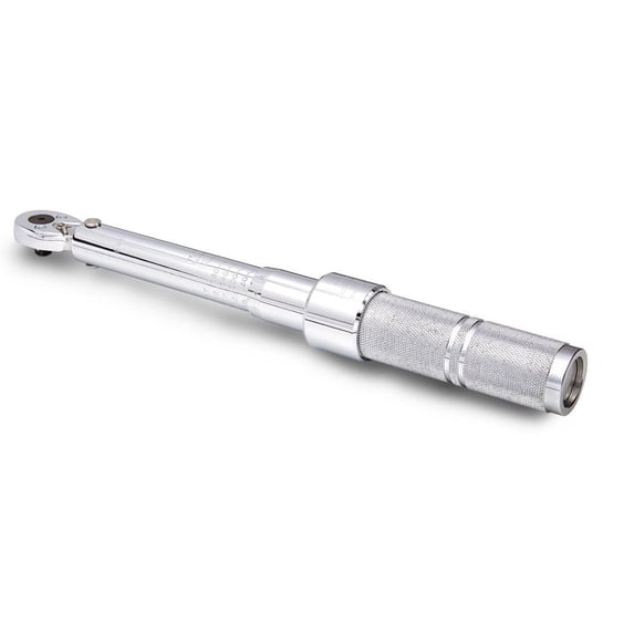 Proto 1/4 In Drive Ratcheting Head Micrometer Torque Wrench 40-200 In-Lbs