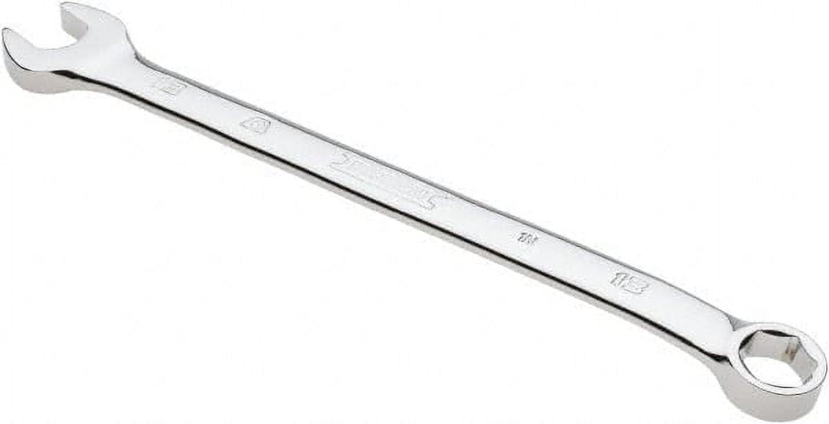 Proto 13mm 6 Point Combination Wrench 15° Head Angle, 7-29/32" OAL, Steel, Chrome Finish