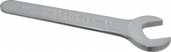 Proto 22mm Standard Service Open End Wrench 6-1/4" OAL, Single End, Satin Finish, 30° Head Angle