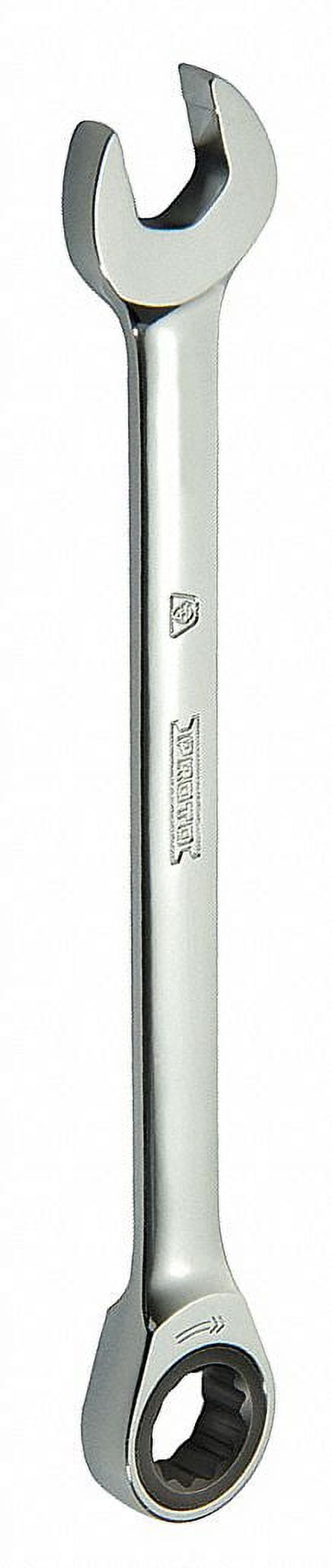 Proto 5/8" 12 Point Combination Wrench 0° Offset Angle, 8-13/16" OAL, Steel, Chrome Finish