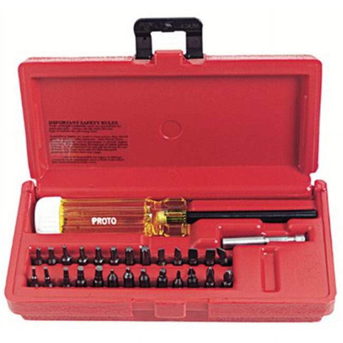 Proto 577-61929 Magnetic Screwdriver Bit Sets - 28 Pieces