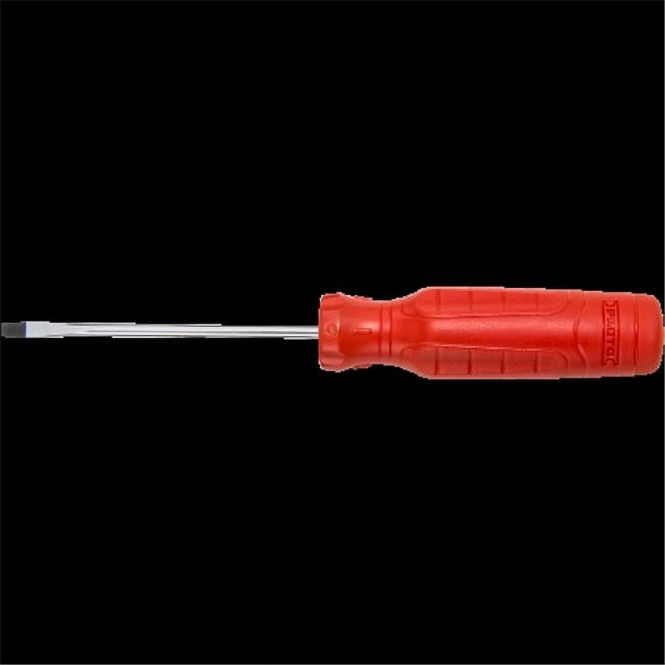 Proto 577-CP1803R Duratek Slotted Round Bar Cabinet Screwdriver - 0.12 x 3 in.