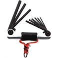 thumbnail image 1 of Proto 6 Piece Fold-Up Tethered Hex Key Set Hex Range 3 to 10mm, Steel, 1 of 1