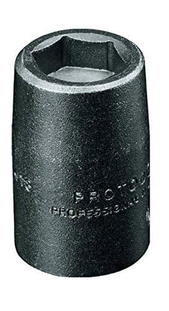 Proto 7/16" Alloy Steel Socket with 1/4" Drive Size and Black Oxide Finish