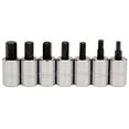 thumbnail image 1 of Proto 7 Piece Metric Short Hex Bit Socket Sets, 3/8 in, 1 SET (577-4990-MST), 1 of 2