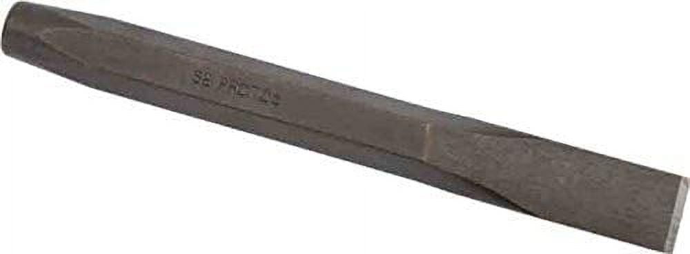 Proto 8-1/4" OAL x 1-3/16" Blade Width Cold Chisel 1-3/16" Tip, 1" Stock, Steel Handle