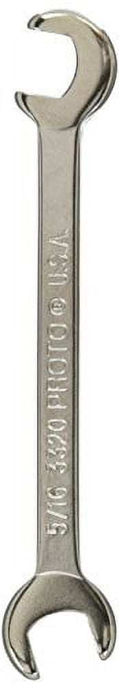 Proto Angle Open End Wrench, Opening Size 5/16", Each (577-3320)