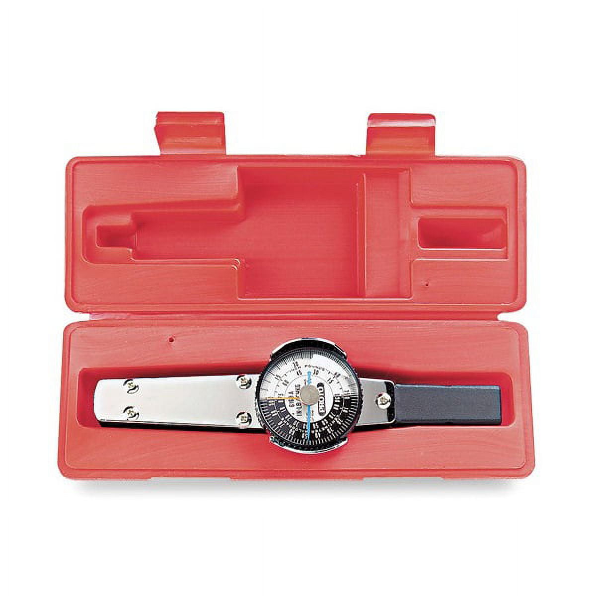 Proto Foot Pound/Meter Kilogram Dial Torque Wrench, 3/8", 50' lb, EA (577-6113F)