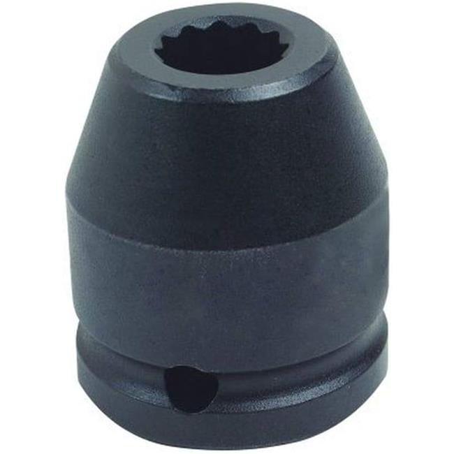 Impact Socket, 3/4 In Dr, 24mm, 12 pt