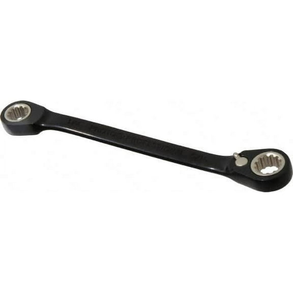 Proto JSBV0810 1/4" x 5/16" 12 Point Spline Reversible Ratcheting Box Wrench