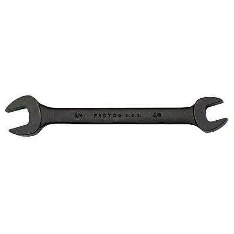 Proto Protoblack Open End Wrench, Opening Size 1/2"; 9/16", Each (577-3026B)