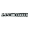 thumbnail image 1 of Proto 1/2"Drive Metric Chrome Socket Set, Number of Pieces: 15 Chrome  J54205, 1 of 2