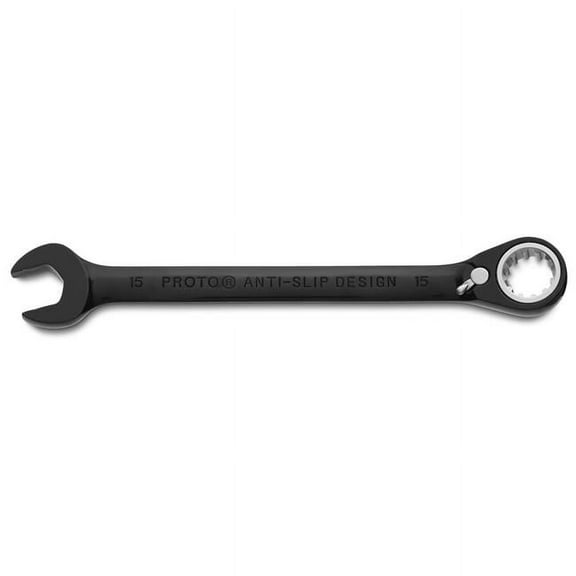 Stanley Proto JSCVM15 Reverse Ratcheting Combo Spline Wrench, 15mm