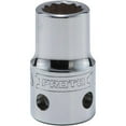 thumbnail image 1 of Proto Tether-Ready Deep Socket, 1/2" D, 12mm, 1 31/64"L, 12Pt, EA (577-5412M-TT), 1 of 1