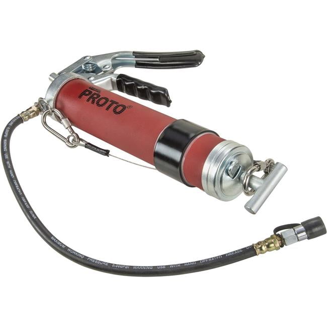 Proto Tether-Ready HD Pistol Grip Grease Gun, 16oz, 3600 psi, EA (577-FC33HD-TT)
