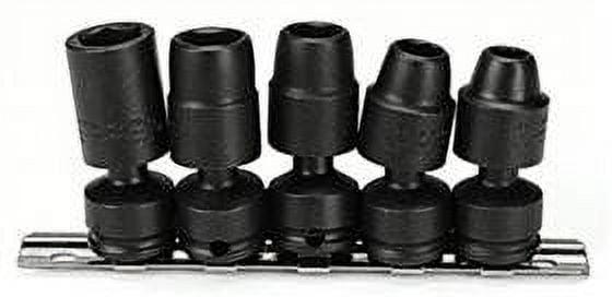 Proto 3/8In Drive 6Pt Universal Impact Socket Set 5Pc