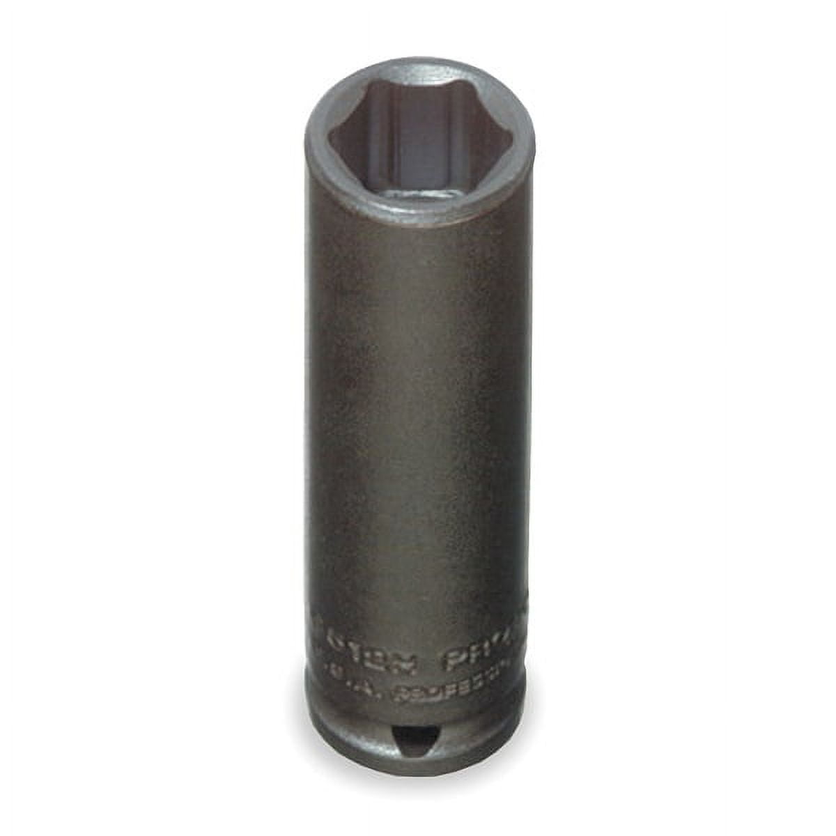 Proto Torqueplus Deep Impact Socket, 1/4" Drive, 7/16", 6 Points, EA (577-6514H)