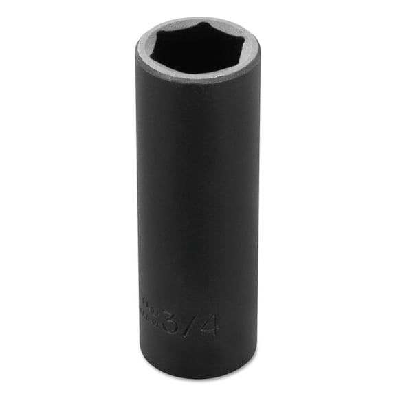 Torqueplus Deep Impact Sockets 1/2 in, 1/2 in Drive, 3/4 in, 6 Points