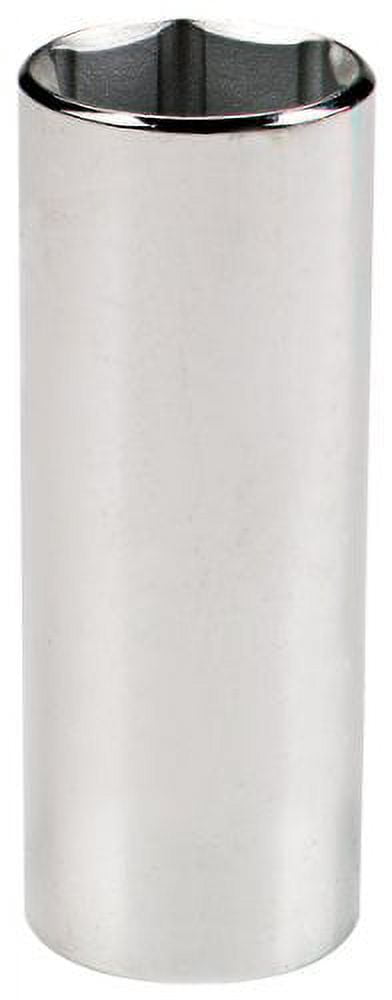 Proto Torqueplus Deep Socket, 1/2" Drive, 7/16" Opening, 6 Point, EA (577-5314H)