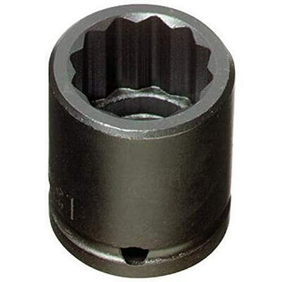 Proto Torqueplus Impact Socket, 1/2" Drive, 11/16" Open, 12 Pts, EA (577-7422)