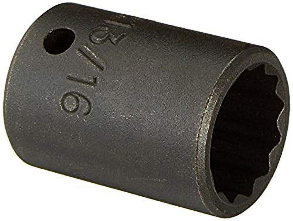 Proto Torqueplus Impact Socket, 1/2" Drive, 13/16" Open, 12 Pts, EA (577-7426)