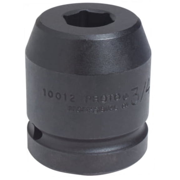 Proto Torqueplus Impact Sockets 1", 1" Drive, 3/4", 6 Points, Each (577-10012)