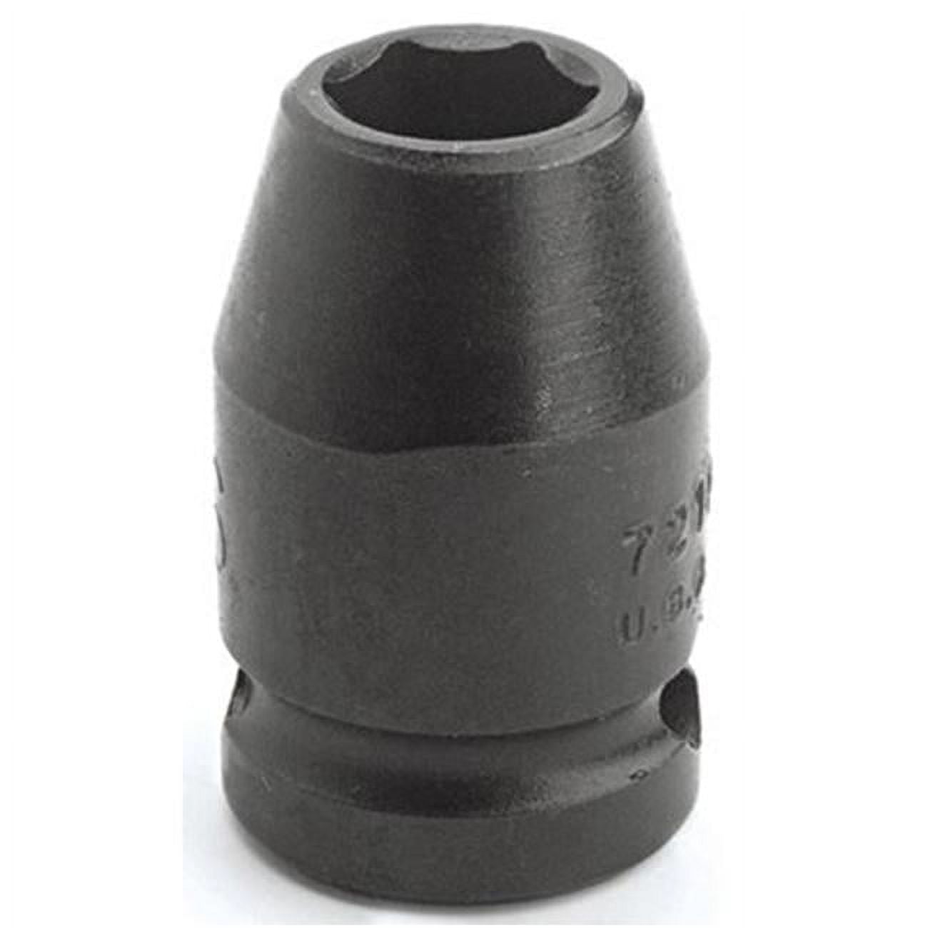 Proto Torqueplus Impact Sockets 3/8 in, 3/8" Dr, 3/8 in, 6 Pt, EA (577-7212H)