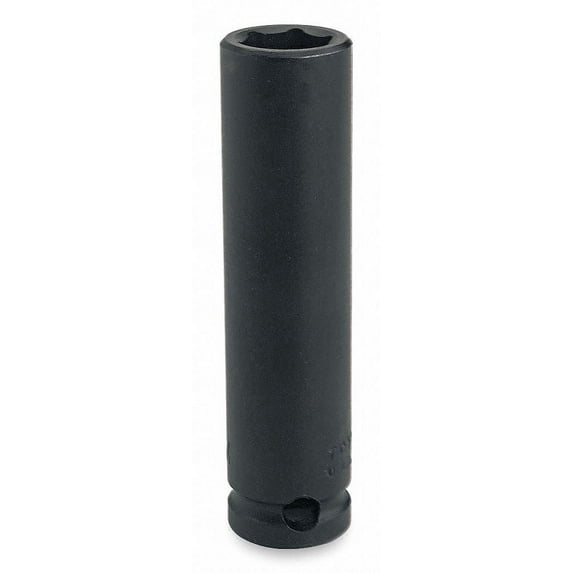 Proto Torqueplus Metric Deep Impact Socket, 1/2" Dr, 24mm, 6 Pt, EA (577-7324M)