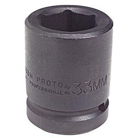 Proto Torqueplus Metric Impact Socket 1", 1" Drive, 41mm, 6 Pts, EA (577-10041M)