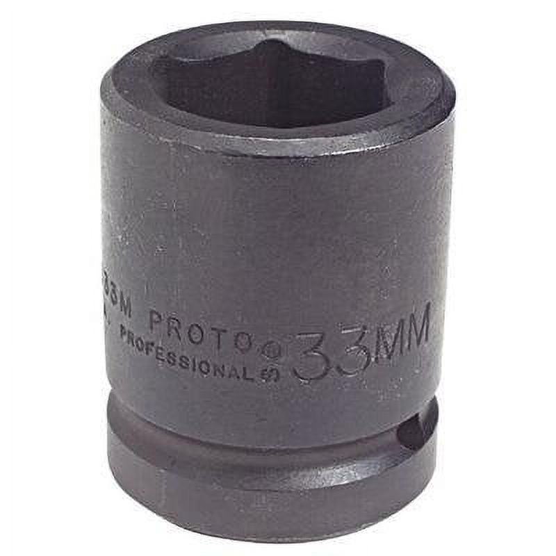 Proto Torqueplus Metric Impact Socket 1", 1" Drive, 46mm, 6 Pts, EA (577-10046M)