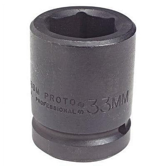 Proto Torqueplus Metric Impact Socket 1", 1" Drive, 46mm, 6 Pts, EA (577-10046M)
