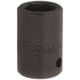 thumbnail image 1 of Proto Torqueplus Metric Impact Socket, 1/2" Drive, 16 mm, 6 Pts, EA (577-7416M), 1 of 2