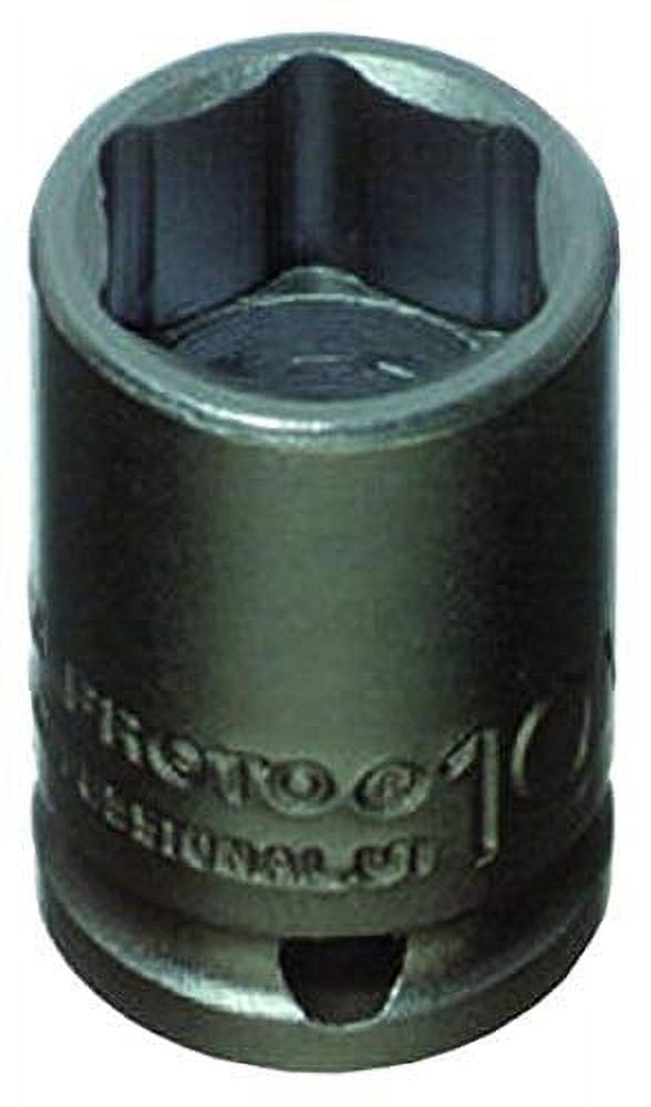 Proto Torqueplus Metric Impact Socket, 1/4" Drive, 8 mm, 6 Point, EA (577-6908M)