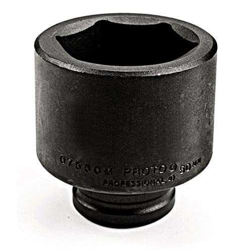 Proto Torqueplus Metric Impact Socket, 3/4" Drive, 27 mm, 6 Pts, EA (577-07527M)