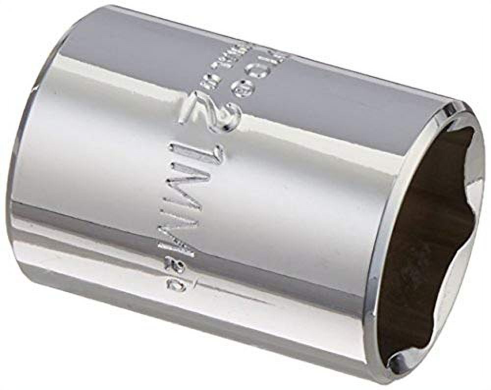 Proto Torqueplus Metric Socket 1/2", 1/2" Drive, 21 mm, 6 Point, EA (577-5421MH)