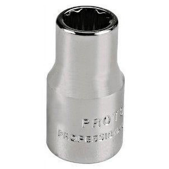 Proto Torqueplus Metric Socket 1/4", 1/4" Drive, 7 mm, 12 Point, EA (577-4707TM)
