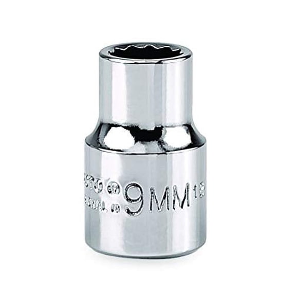 Proto J5209M 9mm Socket 3/8in Drive 12 Point Chrome Hand Tool Metric