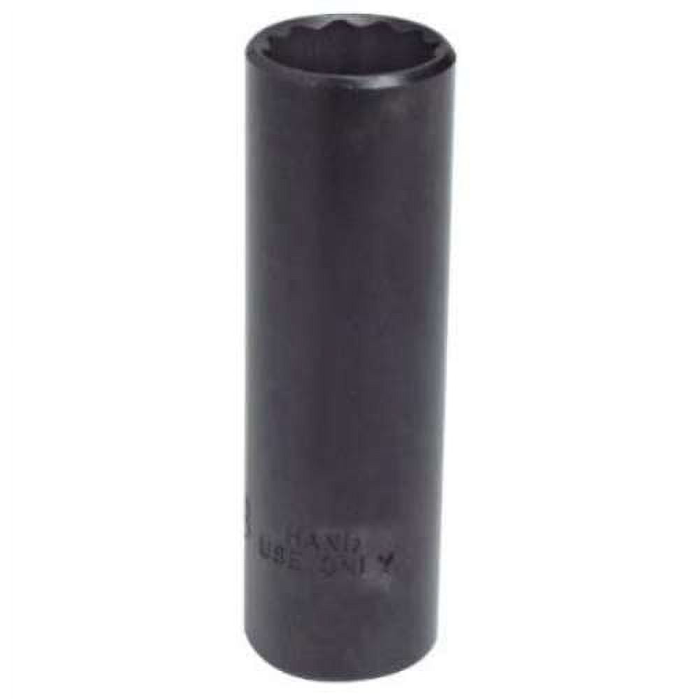 Proto Torqueplus Protoblack Deep Socket, 1/2" Drive, 1/2", 12 Pt, EA (577-5316B)