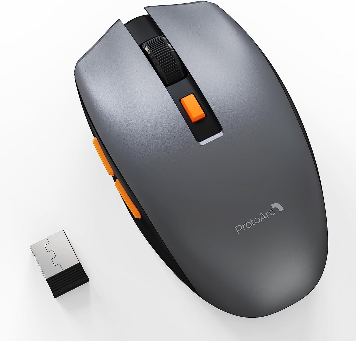 ProtoArc Solight Wireless Bluetooth Mouse, 2.4G Cordless Quiet