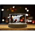 thumbnail image 1 of Protoceratops Dinosaur 3D Engraved Crystal 3D Engraved Crystal Keepsake/Gift/Decor/Collectible/Souvenir, 1 of 6