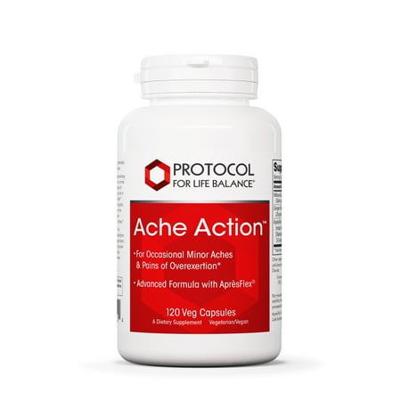 Protocol Ache Action - Joint Support and Stress Relief - 120 Veg Caps