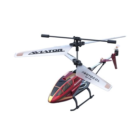Protocol Aviator Remote Control Helicopter, Red, 10.13?