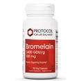 thumbnail image 1 of Protocol For Life Balance Bromelain, Protein Digesting Enzyme, 2400 Gdu g 500 Mg 90 Vegcapsules ME, 1 of 8