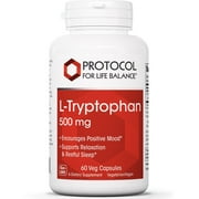 Protocol For Life Balance - L-Tryptophan 500 mg - 60 Veg Capsules