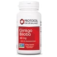 thumbnail image 1 of Protocol Ginkgo Biloba 60 mg Standardized Extract 60 Vegetarian Capsules, 60 servings, 1 of 4