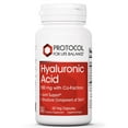 thumbnail image 1 of Protocol Hyaluronic Acid 100mg - Joint, Skin, and Eye - 60 Veg Caps, 1 of 8