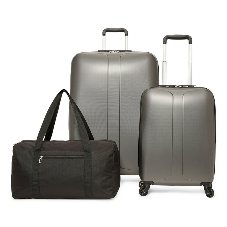 Protocol Kessler Hardside Luggage Set PEWTER ONE SIZE