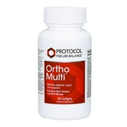 Protocol Ortho Multi - Complete Vitamins & Minerals Complex - Multivitamin With Lutein, Lycopene & Flax Seed Oil - Egg Free & Keto Friendly - 90 Softgels